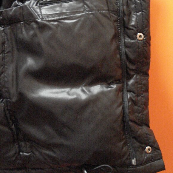 Vintage FilaSport Puffer Winter Jacket. Black - Picture 7 of 11